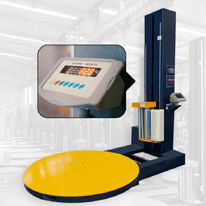 Full Automatic Skid/pallet PE Stretch Film Shrink Wrap Wrapper With Scale