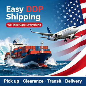 DDP Container Freight Forwarder Logistics Services FCL Sea Cargo Shipping Agent for LCL+Express US Destinations 16-25 Days
