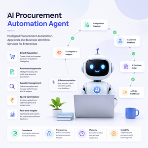 AI Inventory Management Agent Stock Tracking Intelligent Automation for Replenishment Workflow Scalable Cloud Enterprise
